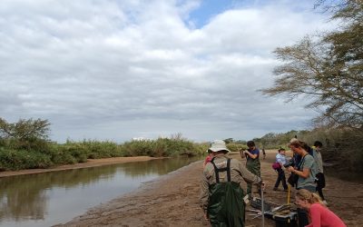 Catfish, crocodiles, and chest waders: the biotic water group experience